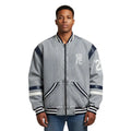 San Diego FC Unisex Washed Denim Bomber Jacket - Light Wash view 1