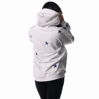 Dallas Cowboys All Over Star Hoodie - White