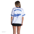 Los Angeles Dodgers Hello Kitty® Boxy Top - White view 2