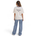 Dallas Cowboys Women's Crystal Dolman Tee - Cream view 2