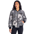 Las Vegas Raiders Unisex Camo Bomber - Camo Grey view 2