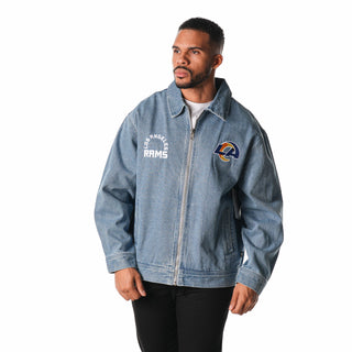 Los Angeles Rams Denim Coaches Jacket