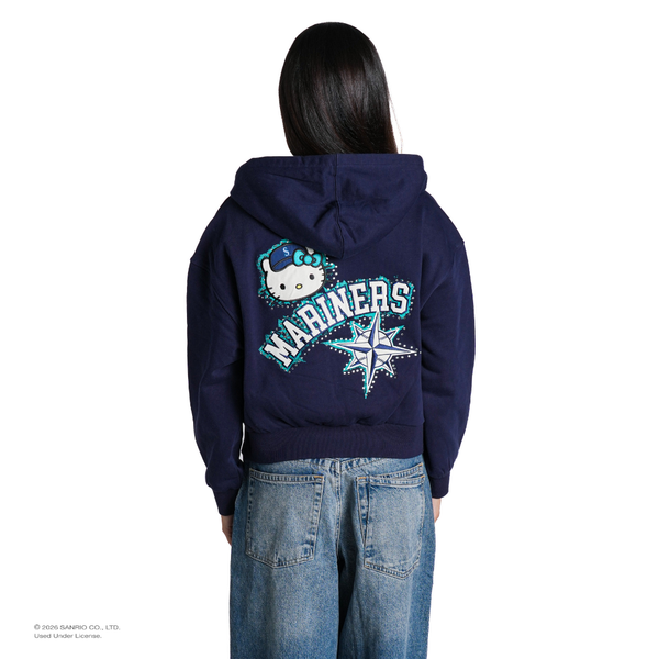 Seattle Mariners Hello Kitty® Zip Hoodie - Navy
