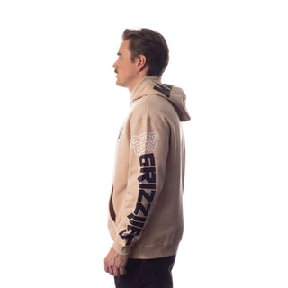 Memphis Grizzlies Unisex Heavy Block Graphic Hoodie - Cream