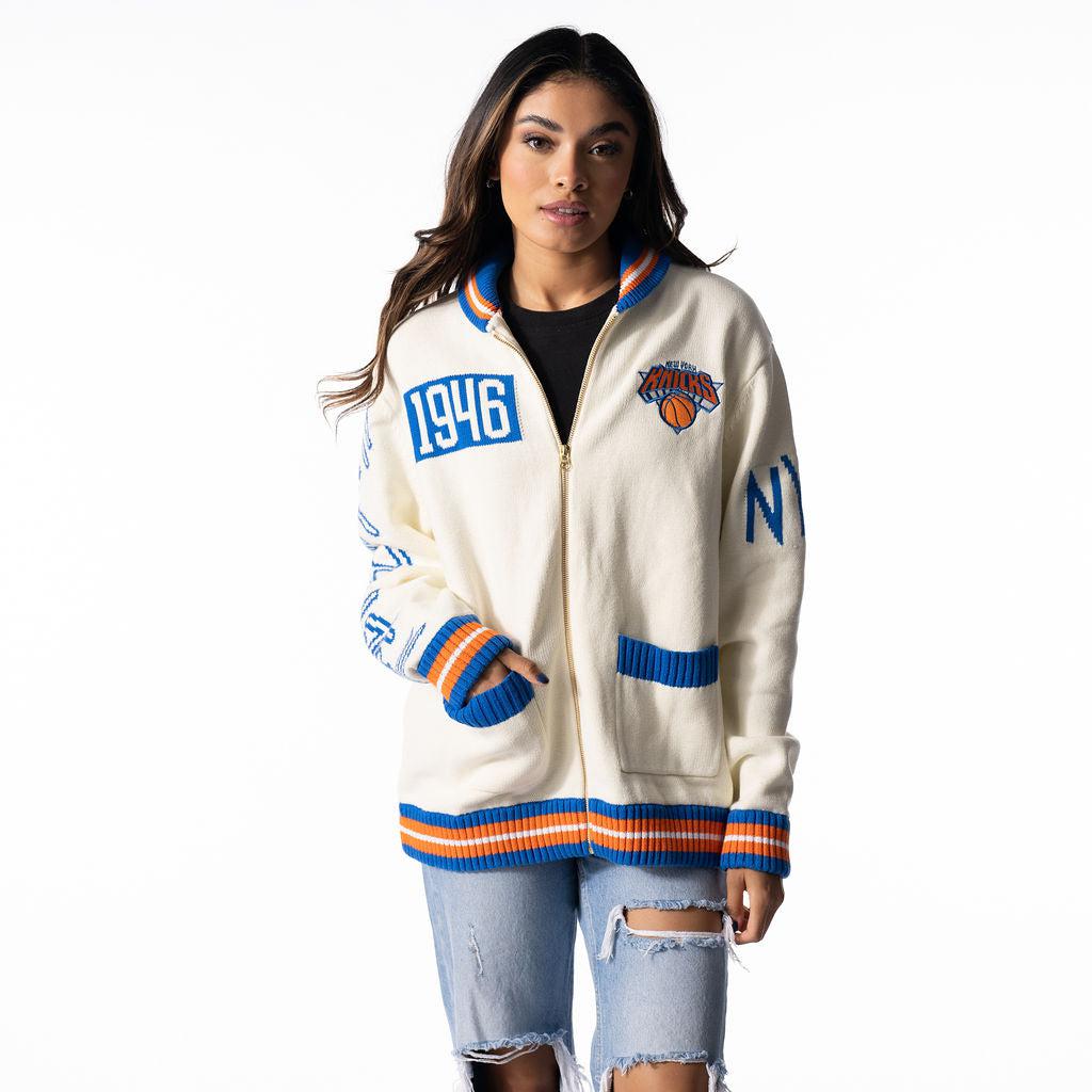 NY Knicks Unisex Jacquard Sweater – wearethewildco