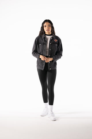 New York Knicks Womens Denim Jacket