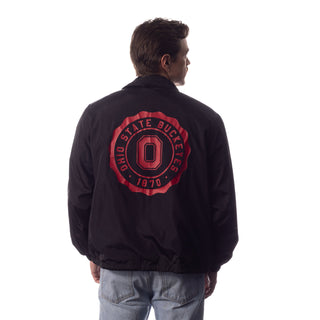 Ohio State Buckeyes Patches Jacket - Black