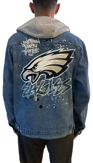 Philadelphia Eagles Unisex Denim Jacket