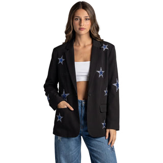 Dallas Cowboys Star Logo Blazer - Black