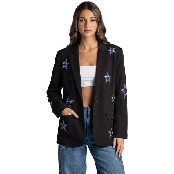 Dallas Cowboys Star Logo Blazer - Black
