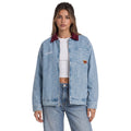 Washington Commanders Unisex Pinstripe Denim Jacket - Denim view 1