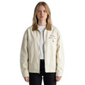 Seattle Kraken Unisex Denim Zip-Up Jacket - Cream view 3