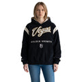 Vegas Golden Knights Unisex Corduroy Hoodie - Black view 2