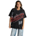 Carolina Hurricanes Women's Oversized Dolman Tee - Black view 2