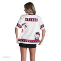 New York Yankees Hello Kitty® Drop Shoulder Tee - Vintage White view 3