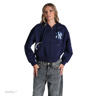 New York Yankees Hello Kitty® Zip Hoodie - Navy
