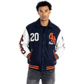 Chicago Bears Unisex Varsity Jacket - Dark Blue view 2