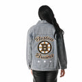 Boston Bruins Women's Denim Jacket - Denim view 2
