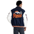 Denver Broncos Unisex Varsity Jacket - Navy view 2