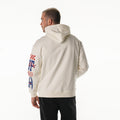 Buffalo Bills Unisex Graphic Sleeve Hoodie - Vintage White view 3