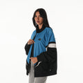 Carolina Panthers Unisex Track Jacket – Black/Blue/White view 2