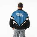 Carolina Panthers Unisex Track Jacket – Black/Blue/White view 3