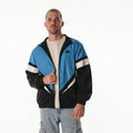 Carolina Panthers Unisex Track Jacket – Black/Blue/White view 1
