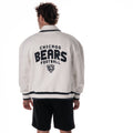 Chicago Bears Unisex Embossed Cable Knit Bomber - Vintage view 2