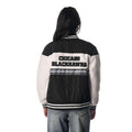 Chicago Blackhawks Women's Quilted Sherpa Bomber - Black view 2