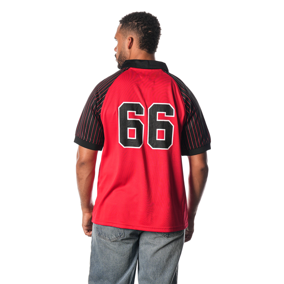 Chicago Bulls Soccer Jersey - Black/Red