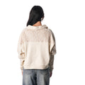 Chicago Bulls Women's Quarter Zip Fleece - Cream view 2