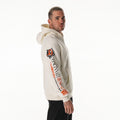 Cincinnati Bengals Unisex Graphic Sleeve Hoodie - Vintage White view 3