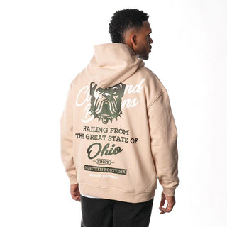 Cleveland Browns Unisex Great State Hoodie - Cream-Hoodie-thewildcollective