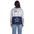 Dallas Cowboys Women's Metallic Track Jacket view 2