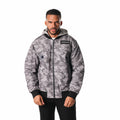 Dallas Cowboys Camo Hooded Bomber - Grey Camo view 3