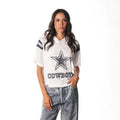 Dallas Cowboys Hooded Jersey - White view 1