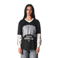 Dallas Cowboys Mesh LS Layered Tee - Black view 1