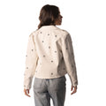Dallas Cowboys Star Studded Leather Jacket - White view 5
