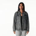 Dallas Cowboys Women's Denim Jacket - Denim view 1