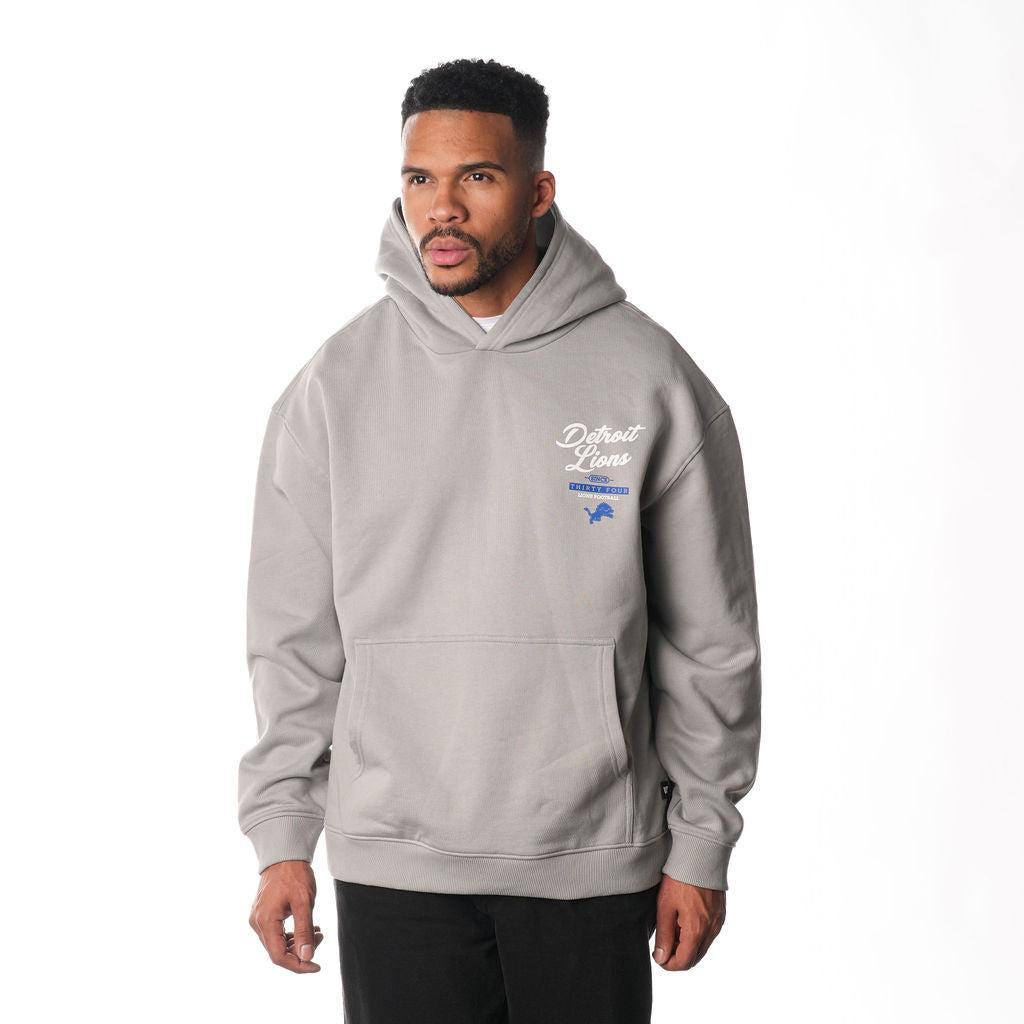 Detroit Lions Unisex Great State Hoodie - Cream