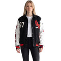 Carolina Hurricanes Unisex Varsity Jacket - Black/White view 2