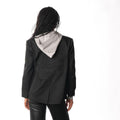 Green Bay Packers Women's Hooded Blazer - Black view 2
