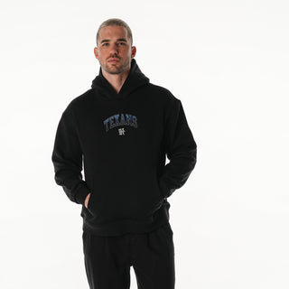 Houston Texans Unisex Splatter Graphic Hoodie - Black-Hoodie-thewildcollective