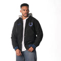 Indianapolis Colts Unisex Hooded Bomber - Black view 1