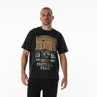 Jacksonville Jaguars Unisex Football Club Band Tee - Black-Band Tee-thewildcollective
