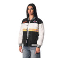 Kansas City Chiefs Sherpa Bomber Jacket - Black/Cream view 1