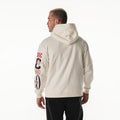 Kansas City Chiefs Unisex All Over Hoodie – Vintage White view 5