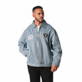 Las Vegas Raiders Denim Unisex Coaches Jacket view 2