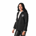 Las Vegas Raiders Hooded Blazer - Black view 2