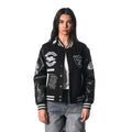 Las Vegas Raiders Varsity Sparkle Jacket - Black view 1